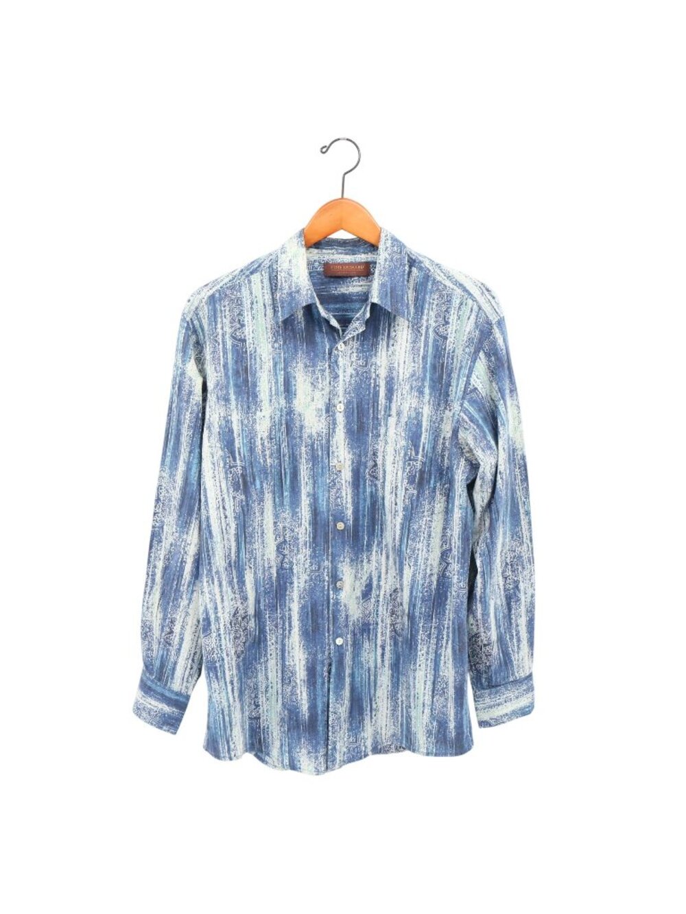 Tori Richard Men's Cotton Lawn Long Sleeve Button Front Hawaiian Shirt M